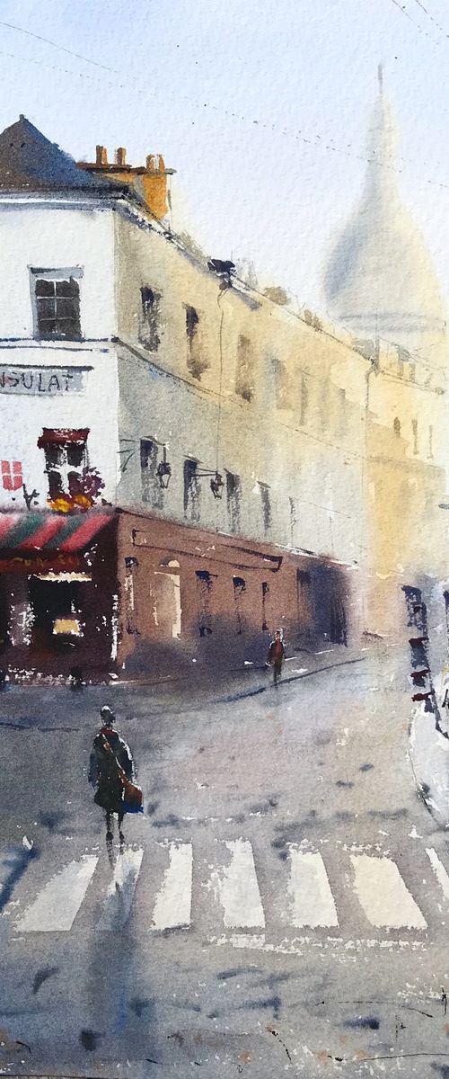 Montmartre by Eugenia Gorbacheva