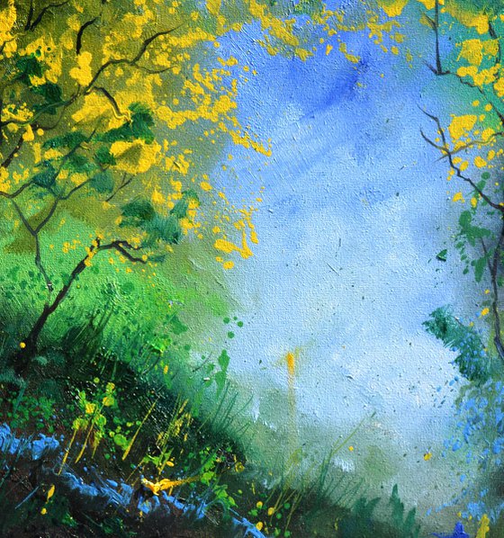 Morning walk in the wood