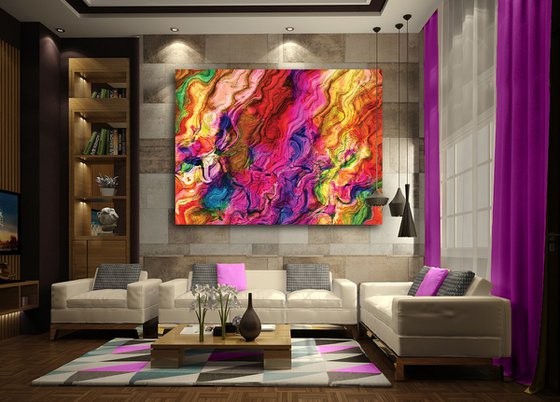 Estudios florales 3/XL large original artwork