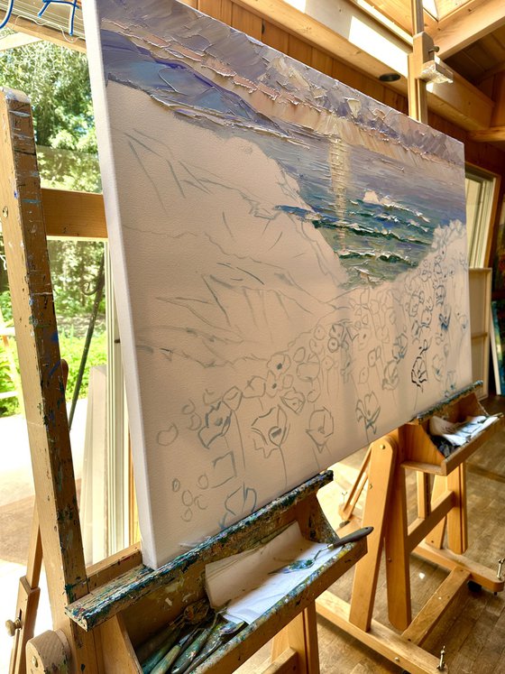 Where the Poppies Watch Sea