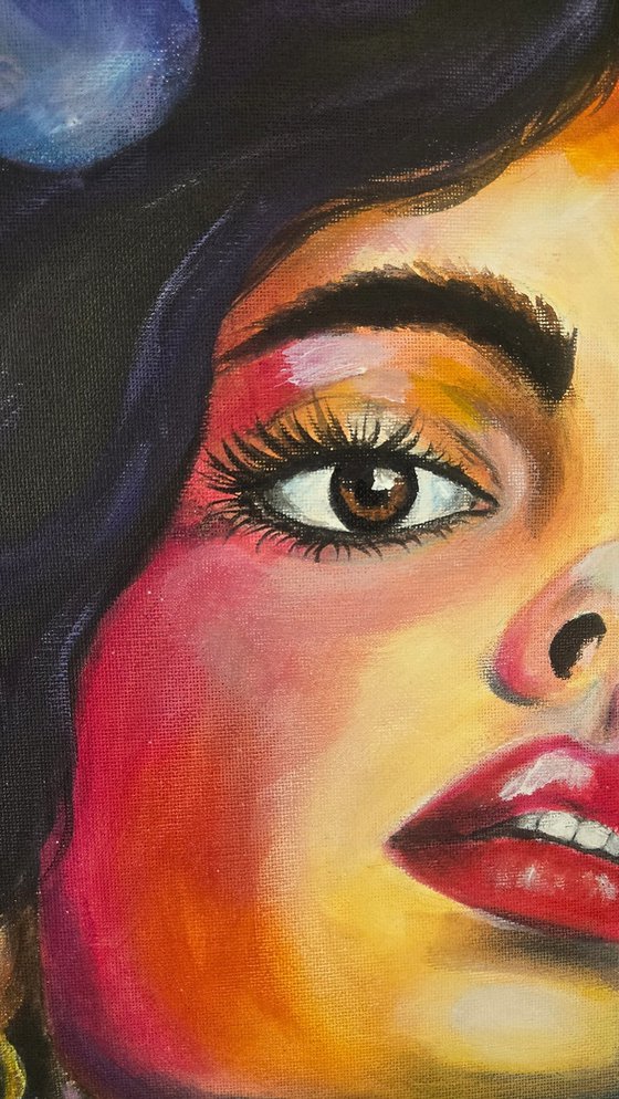 Born of Stardust – Cosmic Woman Portrait