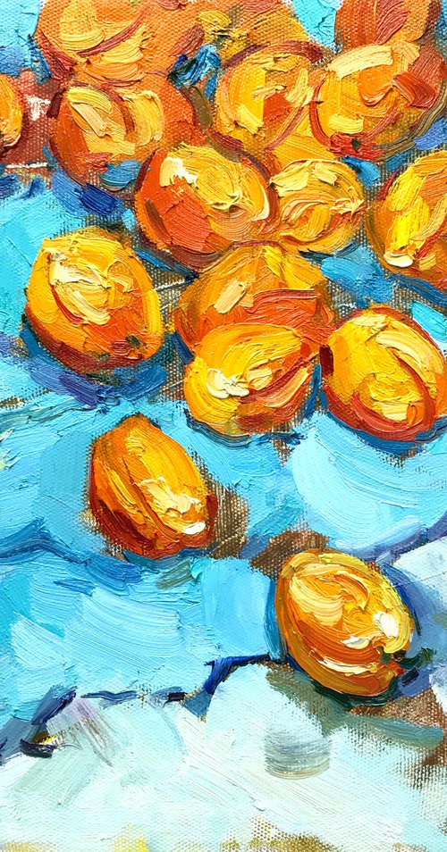 Apricots by Yuliia Pastukhova