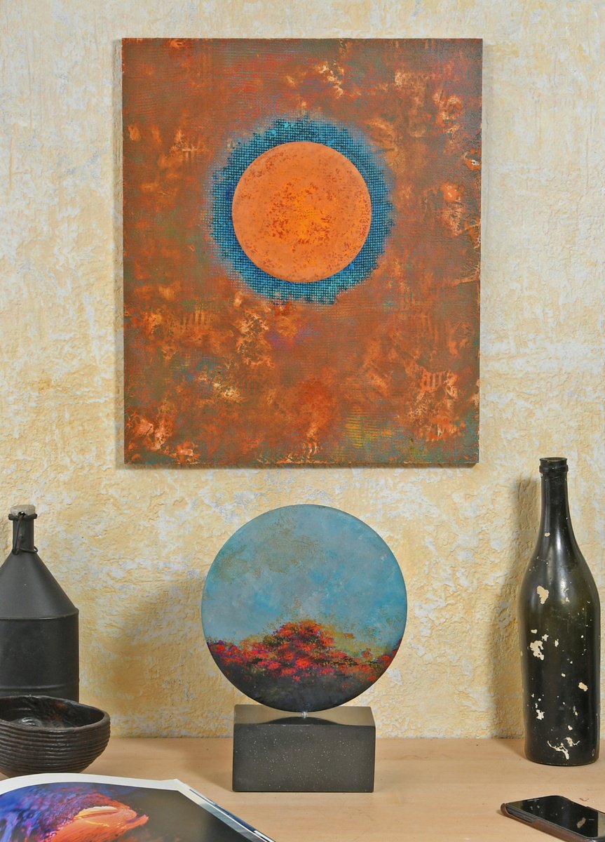 Expressive Sculpture , Ray Of Hope By Philip Hearsey, 8 X 11, Artwork For Sale On Artfinder