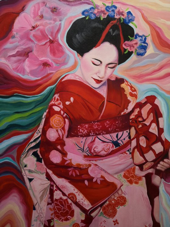 Magical world of Geisha, Portrait number 4