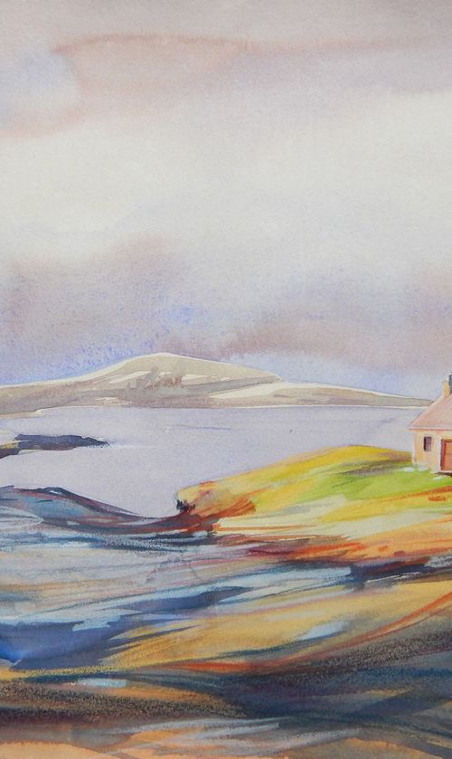 Uags Bothy. Applecross. Scotland. by Alla Vlaskina