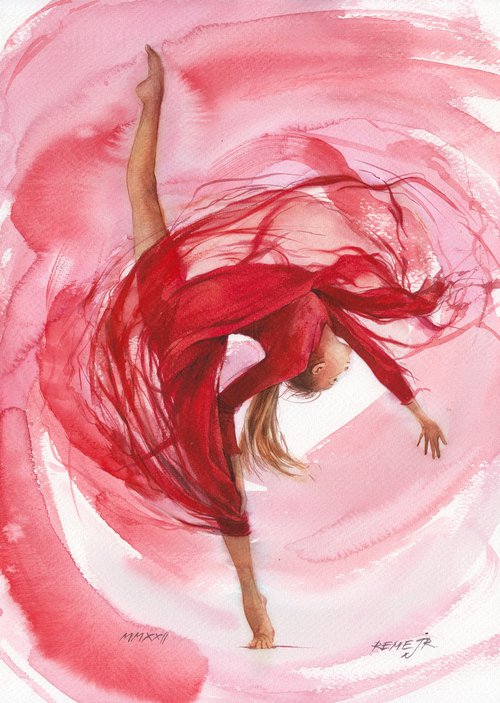Ballet Dancer CDLXXXII by REME Jr.