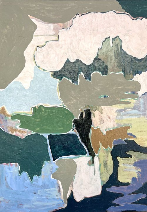 Marble and Schist Land by Claudia Trongmo