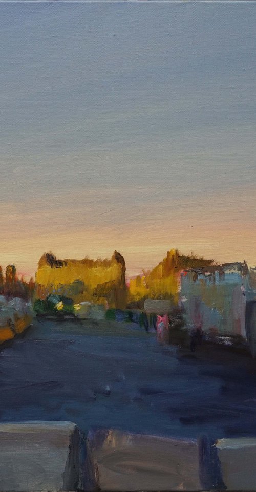 Morning, dockyard, Bastille by Manuel Leonardi