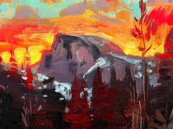 Twilight Enters the Valley