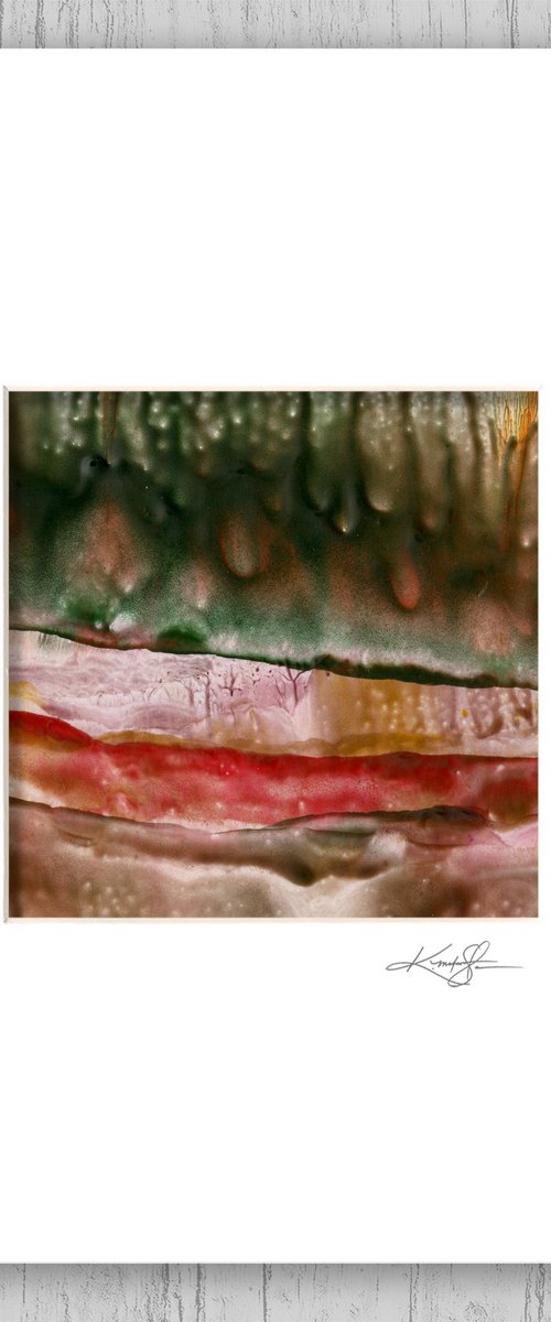 Encaustic Abstract 164 by Kathy Morton Stanion