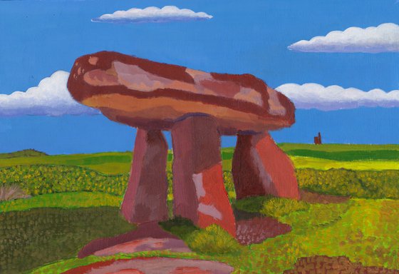 Lanyon Quoit and The Ding Dong Mine