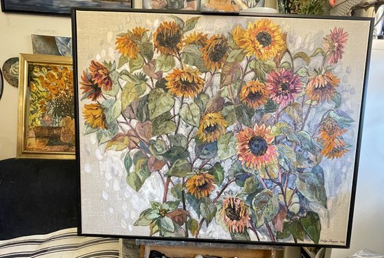 Trondheim sunflowers
