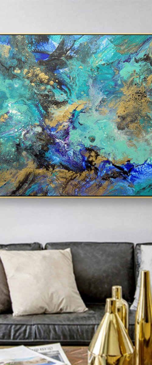 Shimmer of the ocean by Areti Ampi