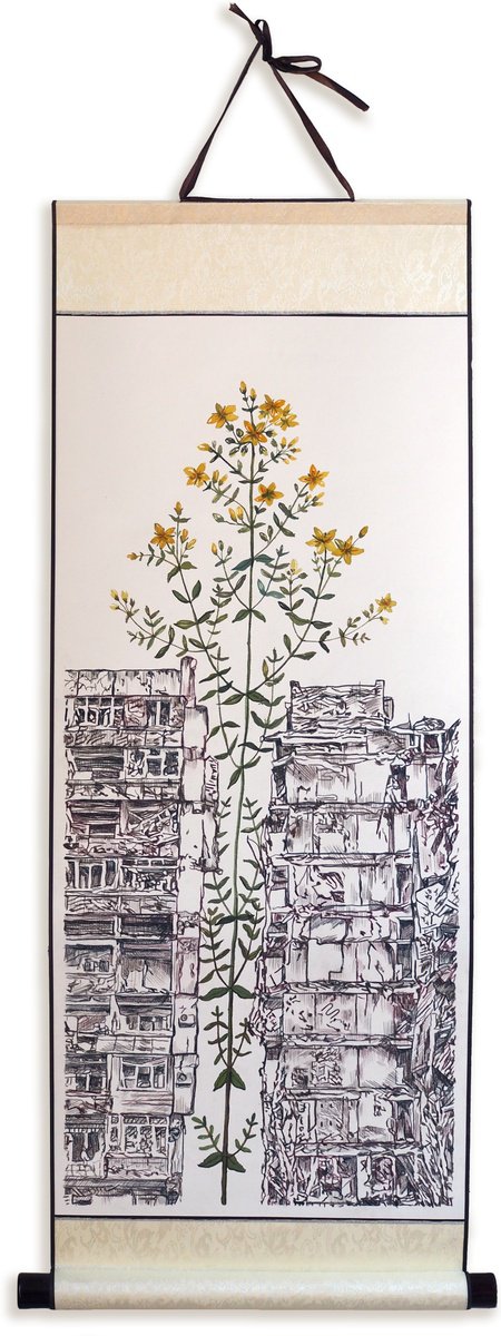 Cityscapes Painting By Delnara El, 12 X 31, St. John