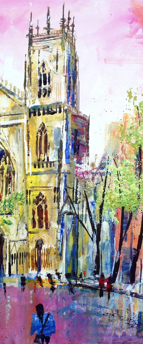 York Minster by Julia  Rigby