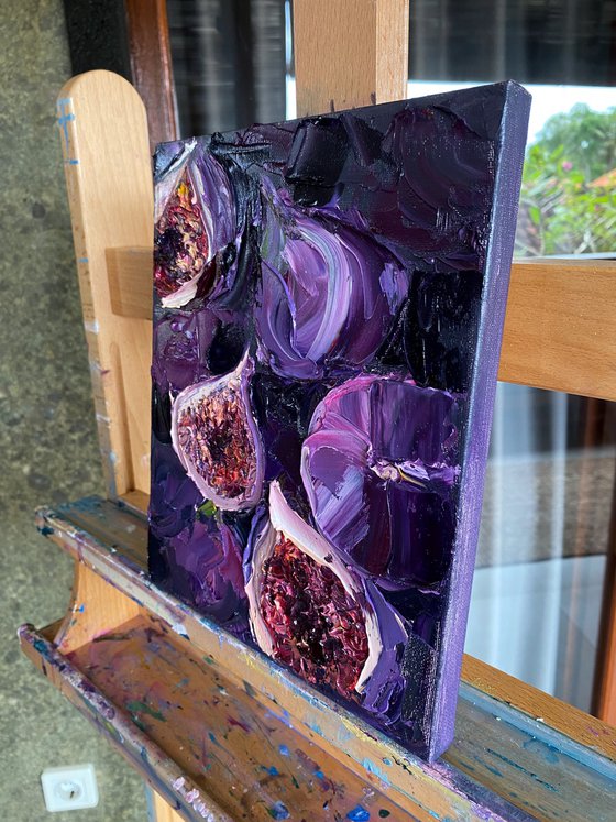 Velvet Figs – Purple Fig Painting