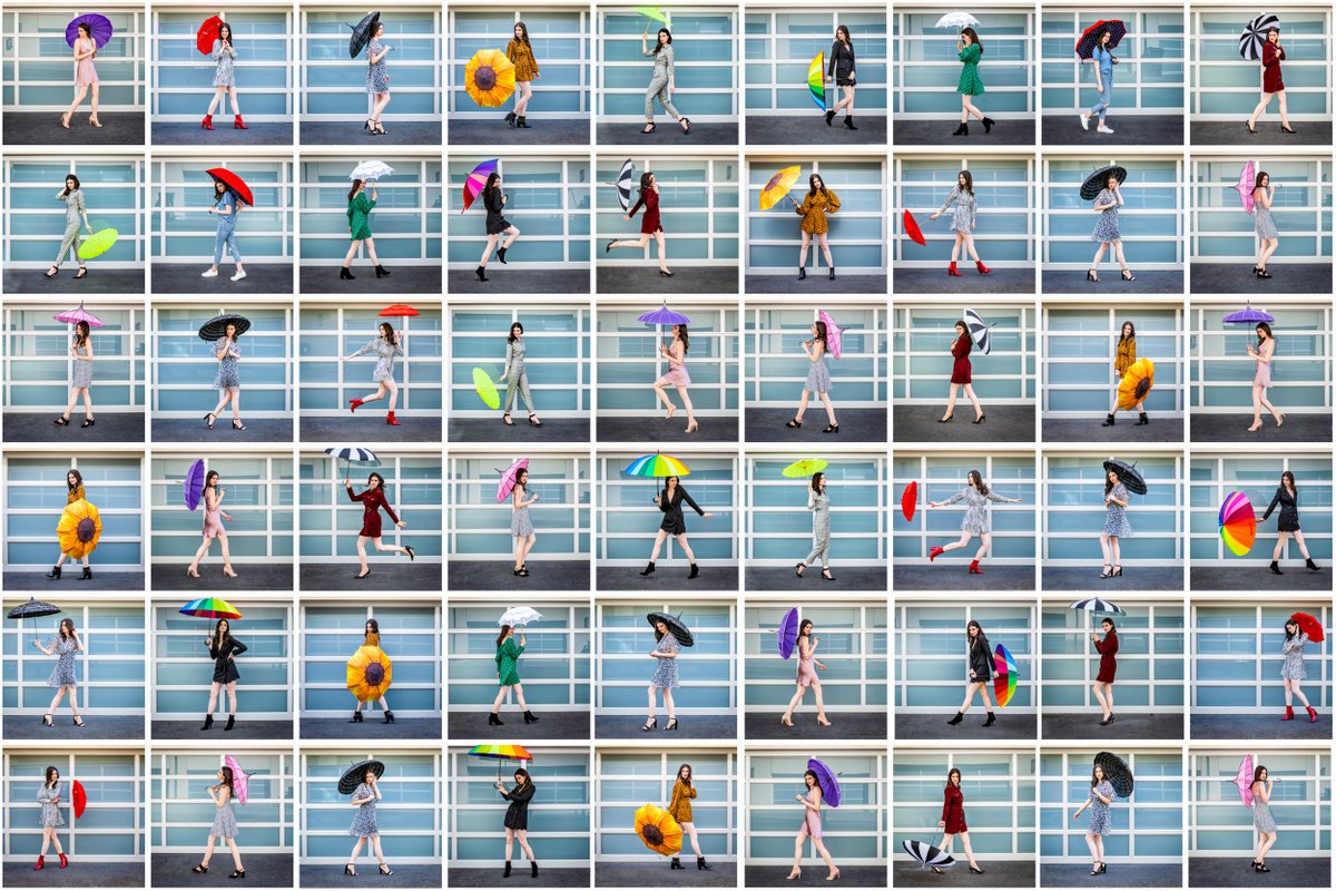 Urban And Pop Portrait Photograph By Harv Greenberg, 36 X 24, Urban Rainbow I, Original Artwork