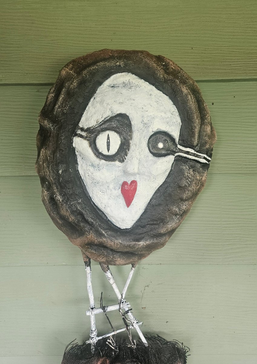 Expressive Portrait Sculpture By Zheka, 14 X 60", Dismorphia., Original Artwork