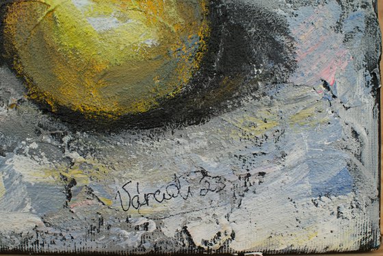Still life with old clock