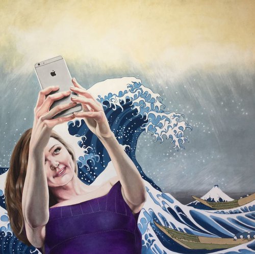 Great japanese selfie. by Cristina Cañamero