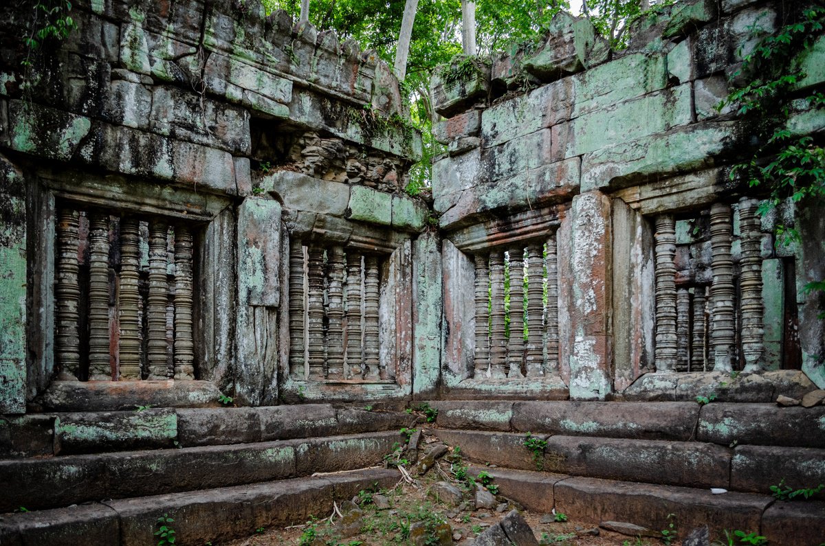 Photorealistic Cityscapes Photograph By Serge Horta, 15 X 10", Angkor Series No.12, Original Artwork