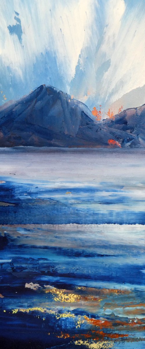 Blue Cuillin by oconnart