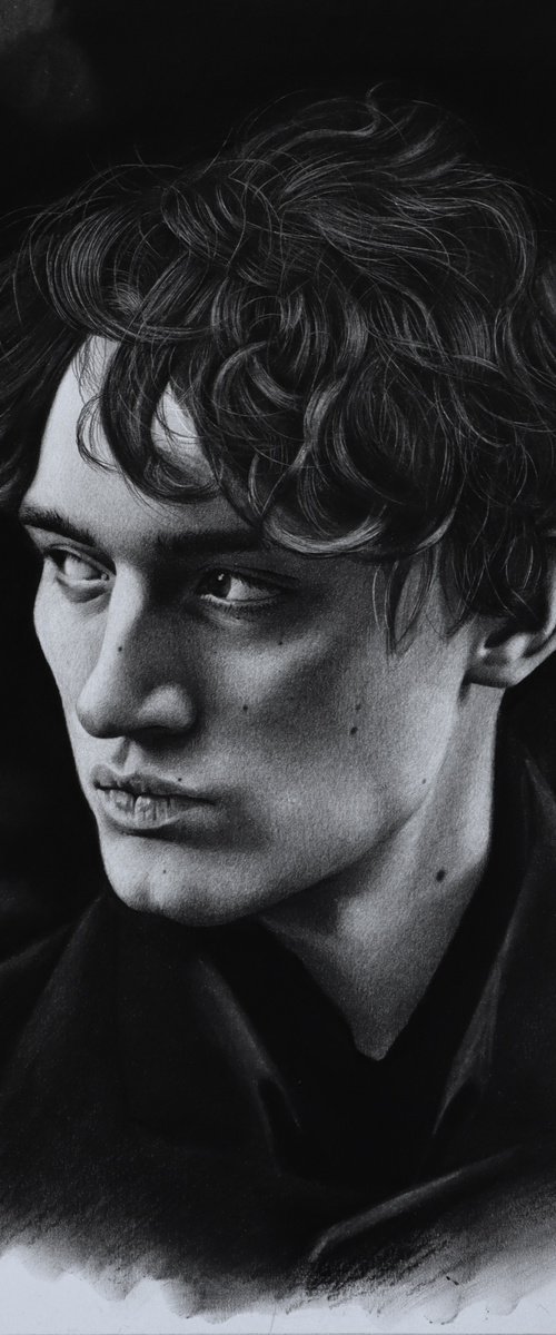 Male Portrait  No. 5 by Mariam Darchiashvili