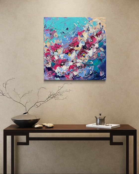 Flower blizzard