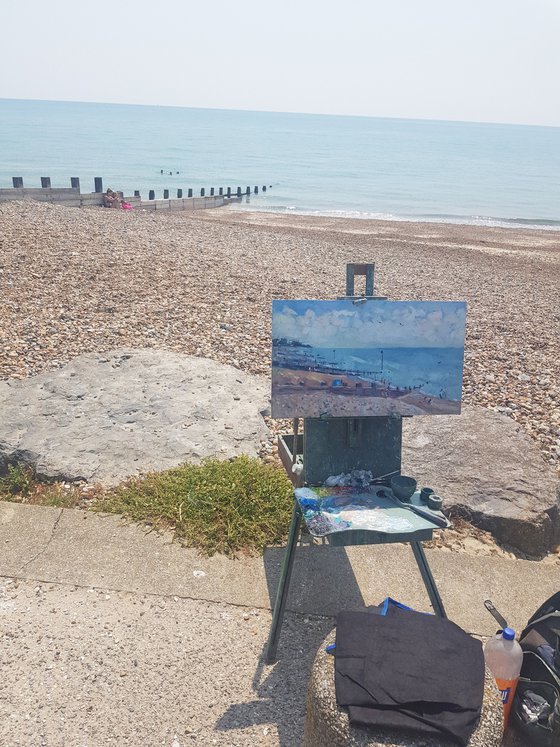 The Beach at Rustington