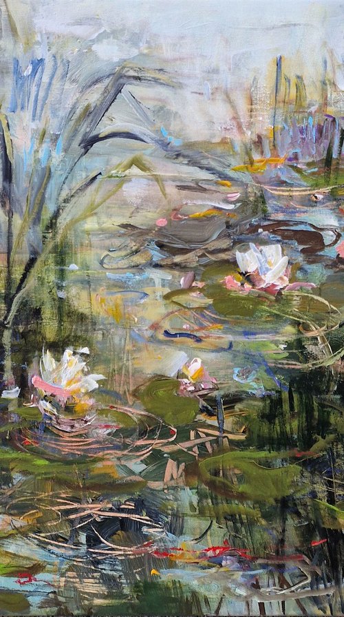 In the shade of the pond by Irina Laube