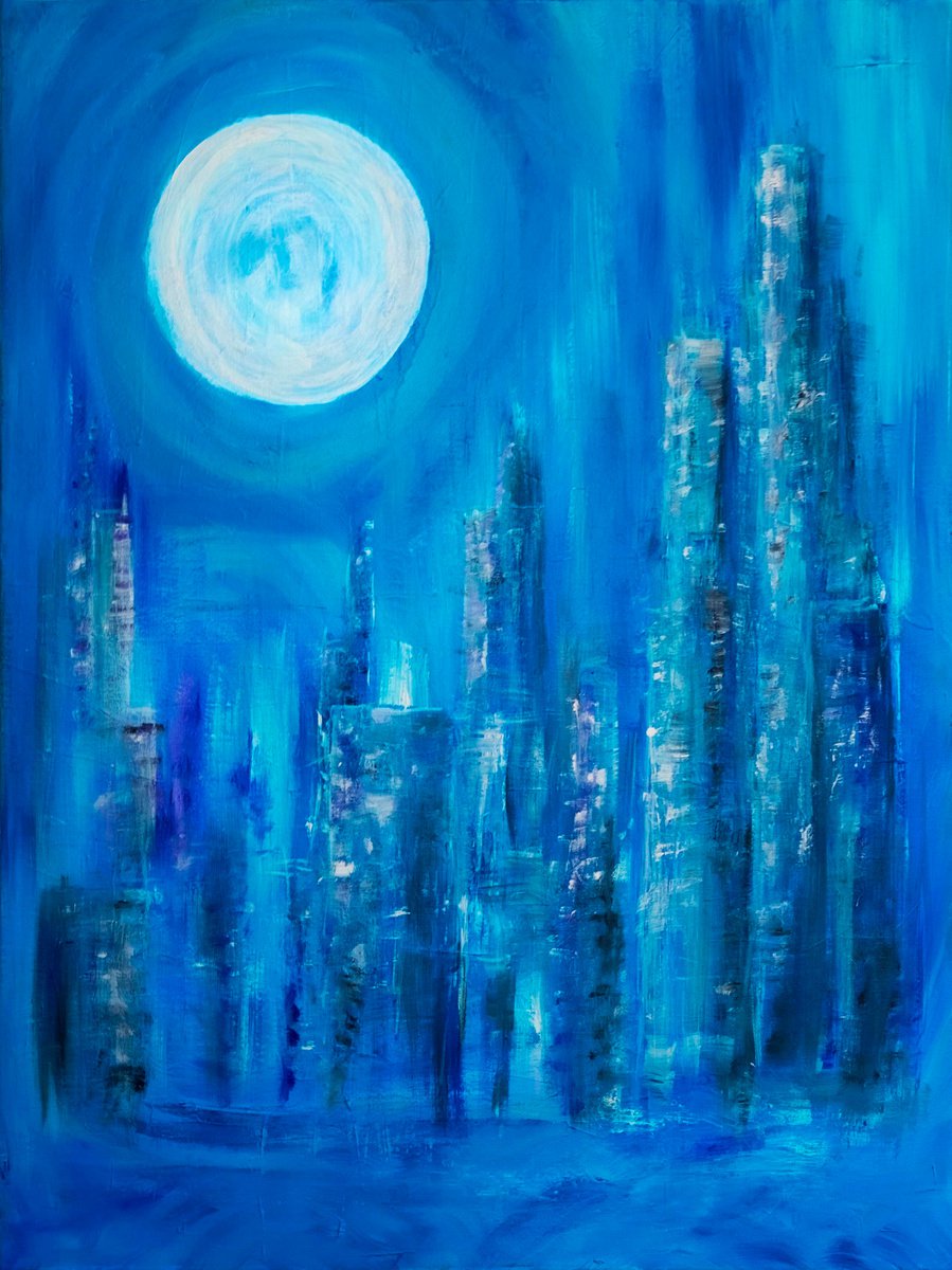 Night Time City by Neil Hemsley