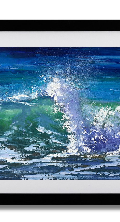 Beach Surf Break by Graham Gercken