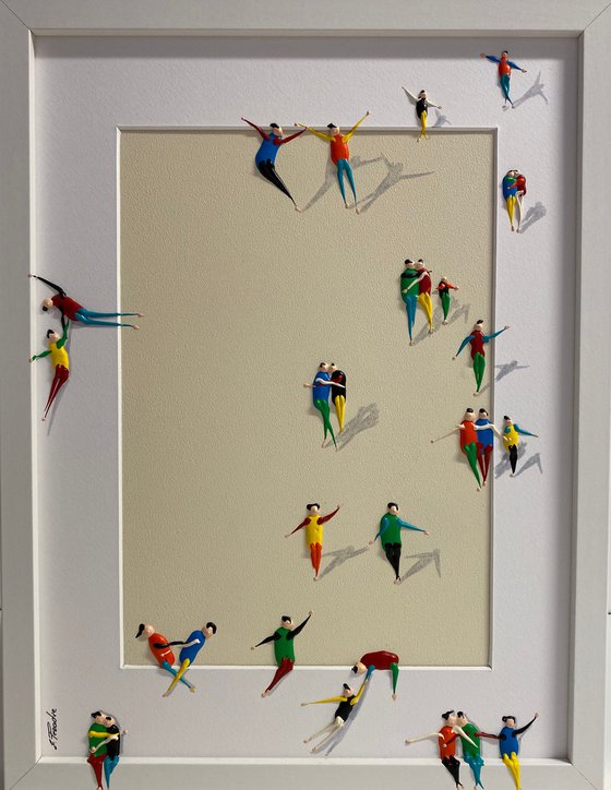 Action.3D Freedom. Eka Peradze Art.