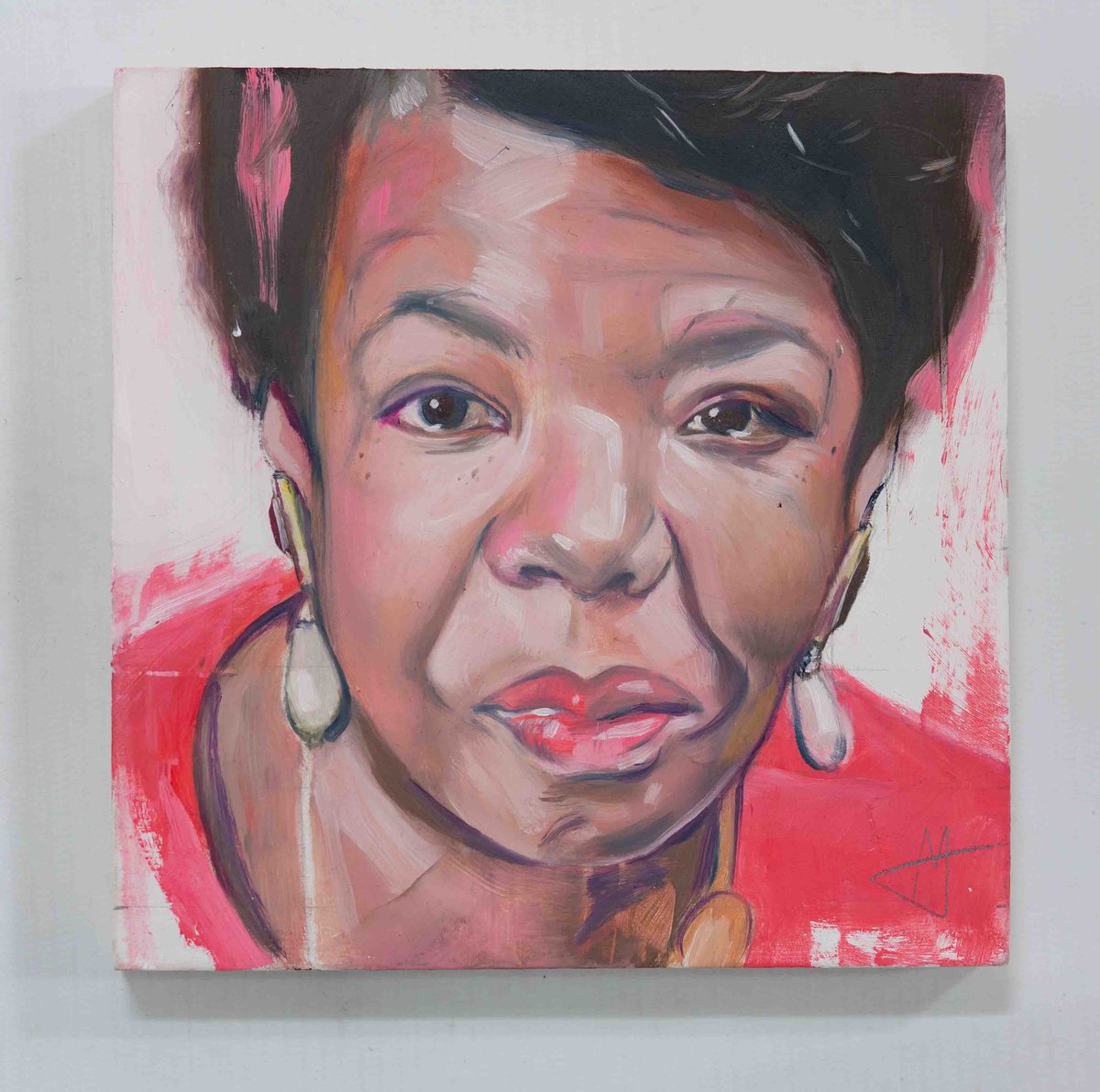 Maya Angelou by Mia Hawk