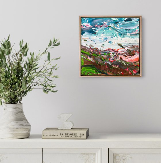 ‘Coastal no.63' FRAMED