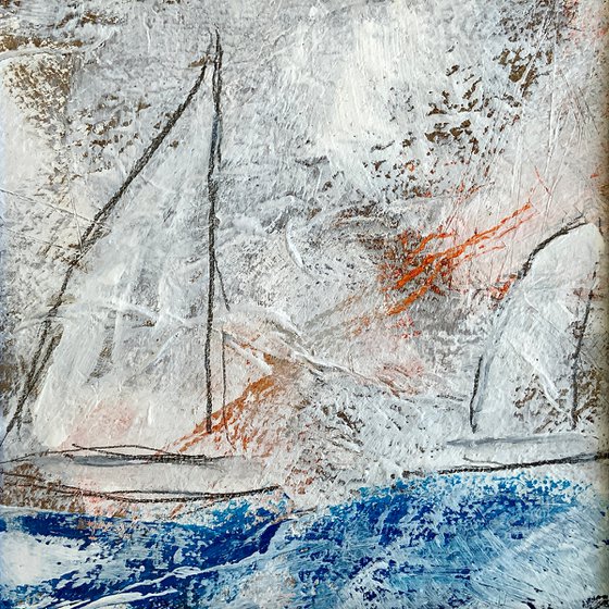 Abstraction No. 1322 -1 sailingboats