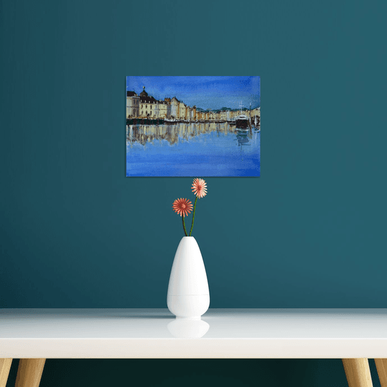 Honfluer Harbour……….