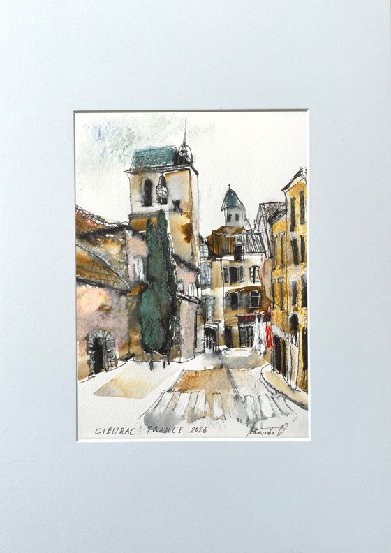 Cityscape. Quiet streets