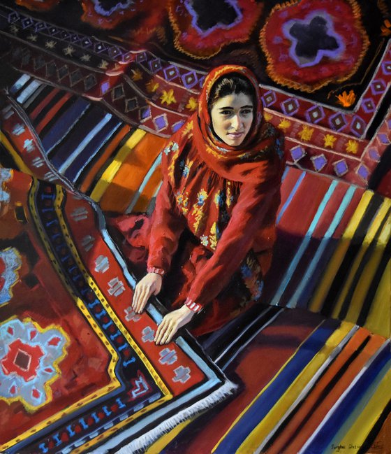 The faces of the world: the carpet weavers of the east