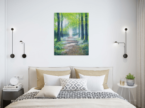 Summer Woodland Path