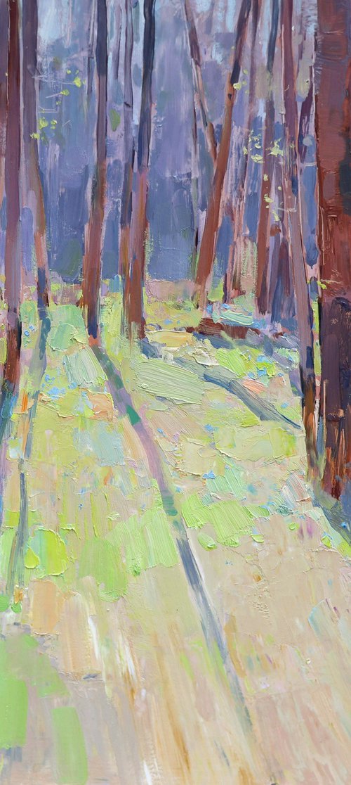 Spring in the Forest by Aleksandr  Kryushyn