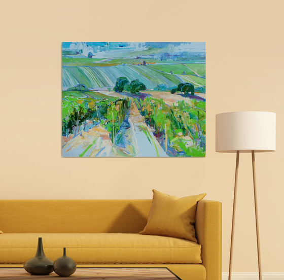" Valley of vineyards"