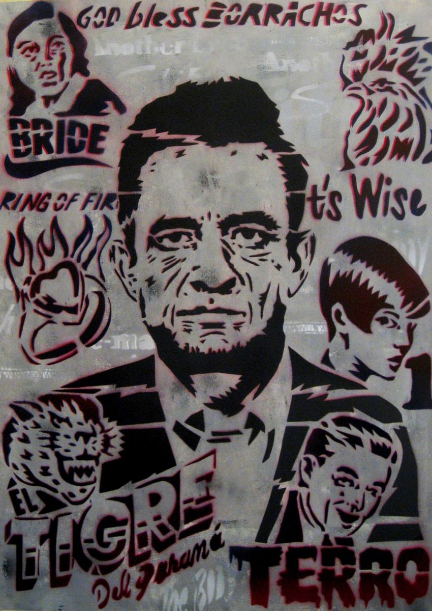 Johnny Cash IV by Carlos Madriz