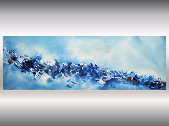 Blue Wonder - Acrylic Painting - Abstract Art Painting Canvas Art Wall Art Ready to hang