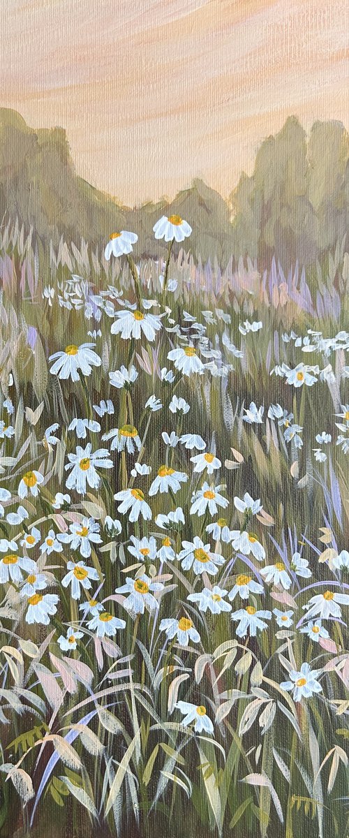 Evening in the Meadow by Gabriele Prismantaite