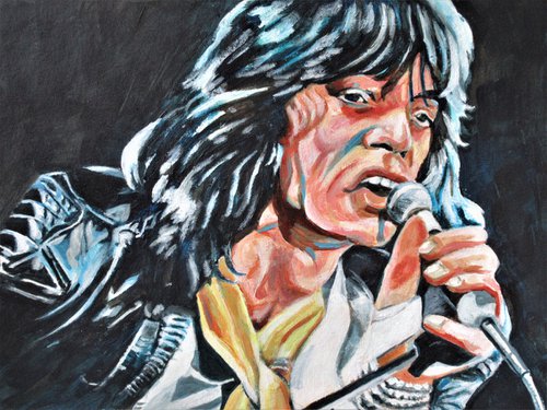 Mick Jagger by Max Aitken