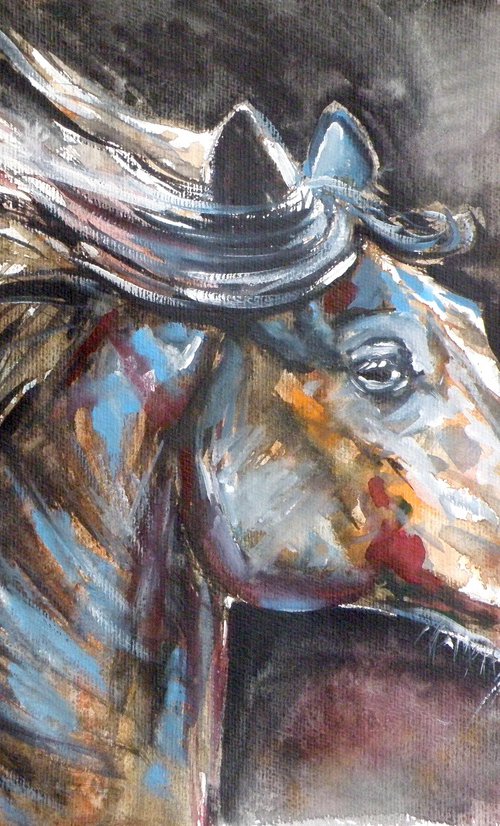 Horse portrait II by Kovács Anna Brigitta