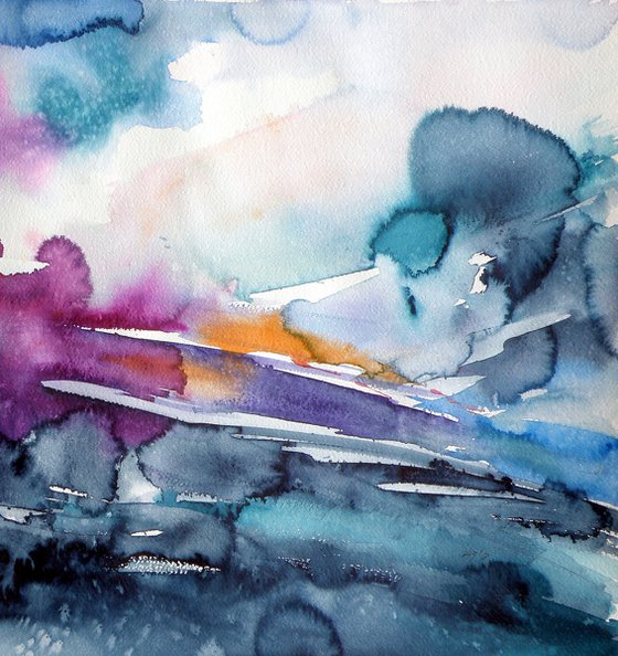 Wintertime landscape