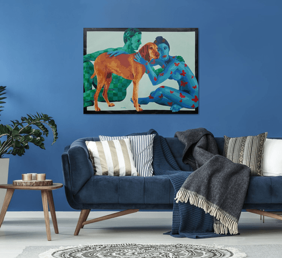 Couple and Dog 2