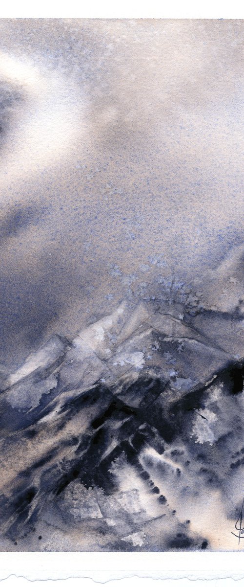 Mountains I by ieva Janu